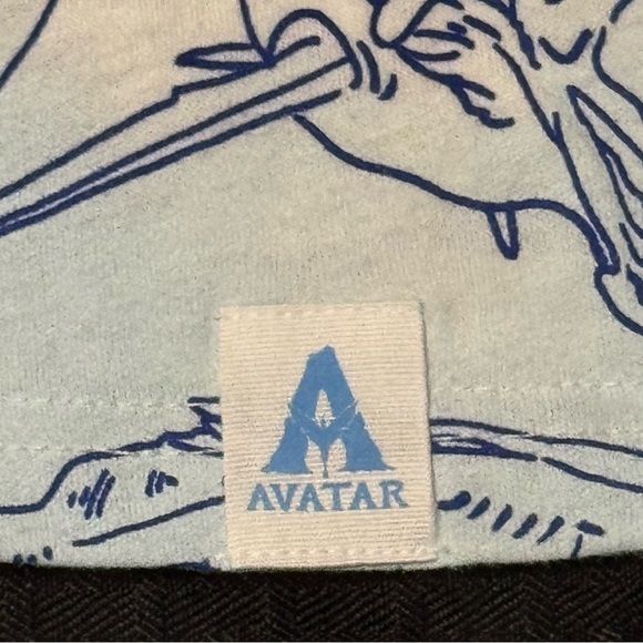 ✔️ Disney White&Blue AVATAR WAY OF THE WATER Tank Top NWT UNISEX M- L / W- XL - Picture 3 of 6